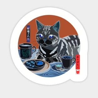 So Blessed, American Shorthair Cat 2 Color Inverted Sticker